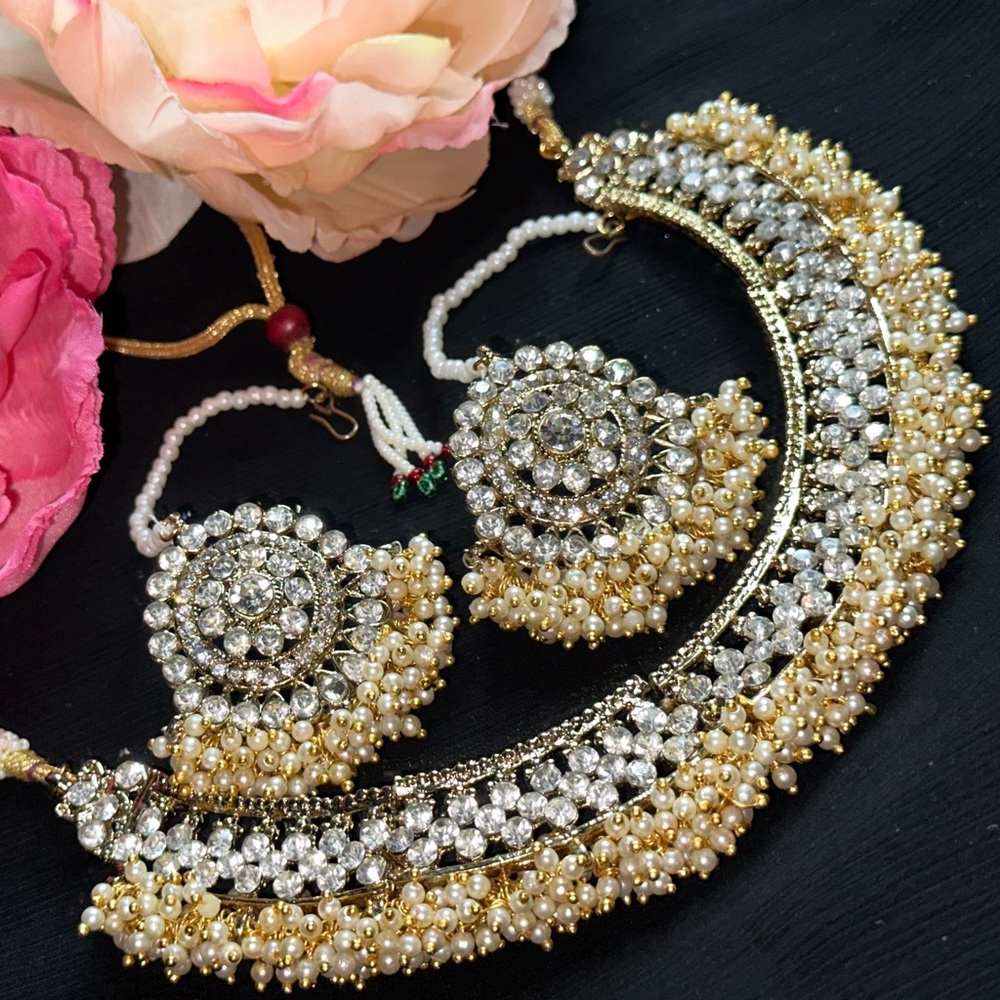 Pakistani Polki choker sets
